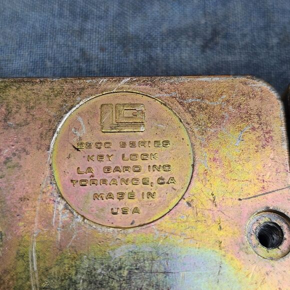 LA GARD Lock Body/Housings+ 2200 Series Key Lock For Parts (Lot of 2) - Picture 5 of 9